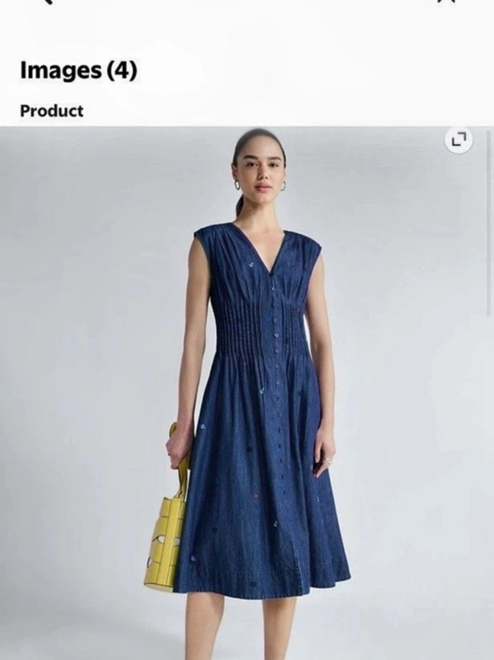 Blue Midi Dress